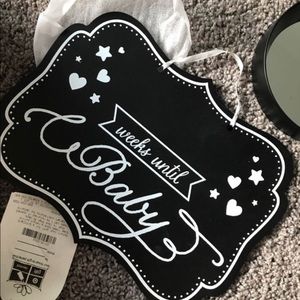 Pregnancy chalkboard